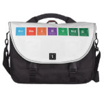 scheikunde  Laptop Bags
