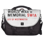 women of world war II memorial  Laptop Bags