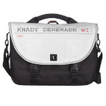 Khady denewade  Laptop Bags