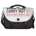 Brick Lane  Curry Hut  Laptop Bags