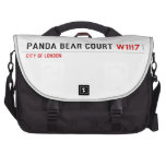 PANDA BEAR COURT  Laptop Bags