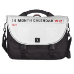 14 month calendar  Laptop Bags