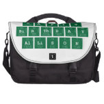 Happy
 Birthday
 Allison  Laptop Bags