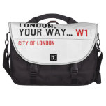 London, your way...  Laptop Bags