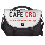 our cafe  Laptop Bags