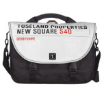 Toseland Properties New Square  Laptop Bags