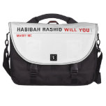 Habibah Rashid  Laptop Bags