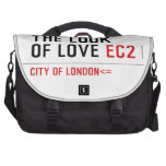 the look of love  Laptop Bags