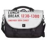 Toastmaster Lunch break  Laptop Bags