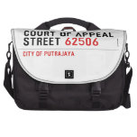 COURT OF APPEAL STREET  Laptop Bags