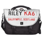 life of  riley  Laptop Bags