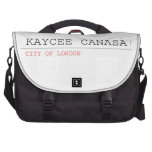kaycee canasa  Laptop Bags