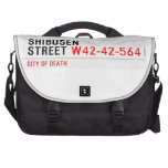 shibusen street  Laptop Bags