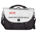 CASTLE  JULIAN ASSANGE    Laptop Bags