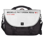 Michelle Patterson road  Laptop Bags