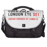 COCA-COLA LONDON EYE  Laptop Bags