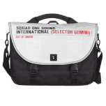 SQUAD ONE SOUND INTERNATIONAL  Laptop Bags