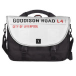 Goodison road  Laptop Bags
