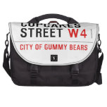 cupcakes Street  Laptop Bags