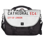 ST PAUL'S CATHEDRAL  Laptop Bags