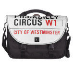 piccadilly circus  Laptop Bags