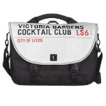 VICTORIA GARDENS  COCKTAIL CLUB   Laptop Bags