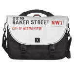 221B BAKER STREET  Laptop Bags