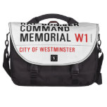 raf bomber command memorial  Laptop Bags