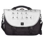 Periodic Table Writer  Laptop Bags