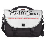 Im new Admin   #Tahseen_Qainth   Laptop Bags