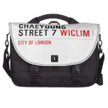 Chaeyoung Street 7  Laptop Bags