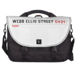 Webb Ellis Street  Laptop Bags