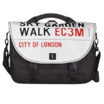 sky garden walk  Laptop Bags