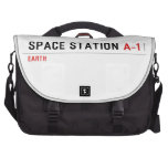 Space Station  Laptop Bags