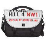stable hill 4  Laptop Bags