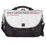 barıs köksalanlar  Laptop Bags
