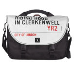 Little Red  Riding Hood  in CLERKENWELL   Laptop Bags