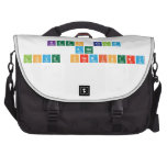 keep calm 
 and 
 love chemistry  Laptop Bags