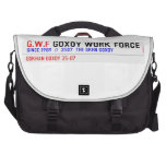 G.W.F  Laptop Bags