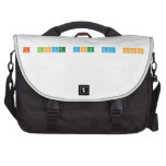 I love you my son  Laptop Bags