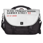 Globe Primary School Gawber Street  Laptop Bags