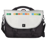 the periodic table  Laptop Bags