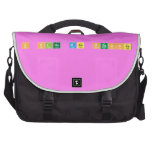 O olho das pessoas  Laptop Bags
