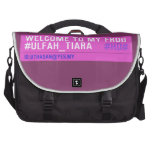 WELCOME TO MY FROG #ULFAH_TIARA     Laptop Bags