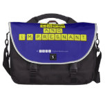 KEEP
 CALM
 and
 I'm pregnant
   Laptop Bags