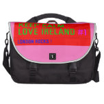 keep Calm Love Ireland  Laptop Bags