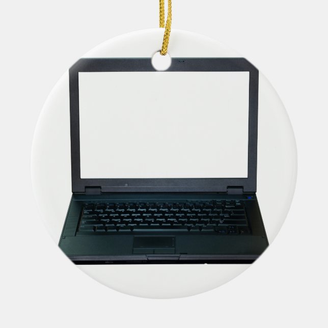 Laptop Ceramic Ornament (Front)
