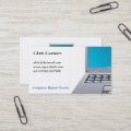 Laptop Computer Business Card | Zazzle