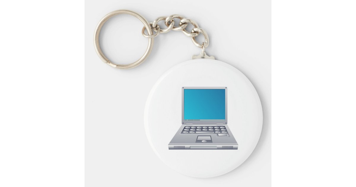 Laptop Computer Keychain