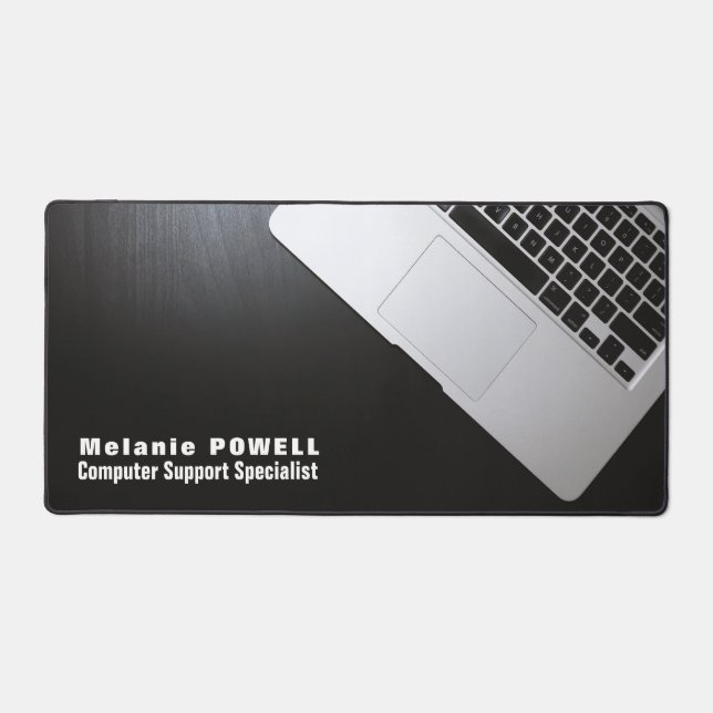 Laptop, Information Technology, Computer Desk Mat (Front)